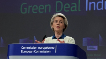 歐盟宣布引領綠色工業革命的計劃